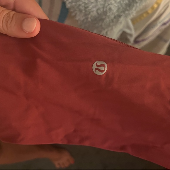 Lululemon wunder train maroon leggings - Picture 3 of 4